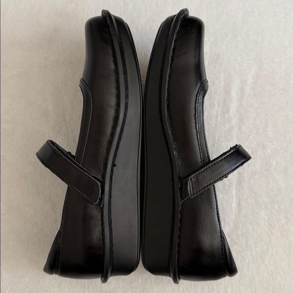 NWOT Alegria by PG Lite | Belle Leather Mary Jane Shoe BEL-640 Black (40/9.5-10) - Picture 11 of 15